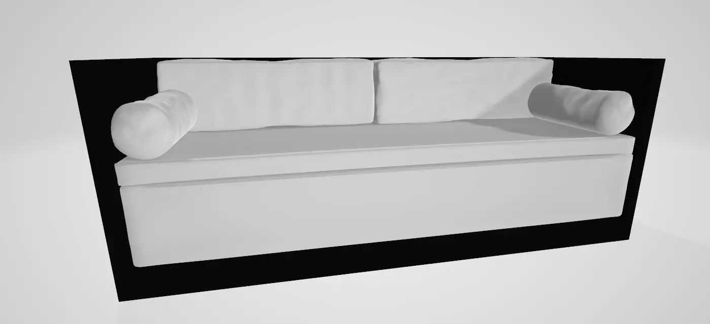 Ataturk Room Assets In Dolmabahce Low-poly 3D model_0