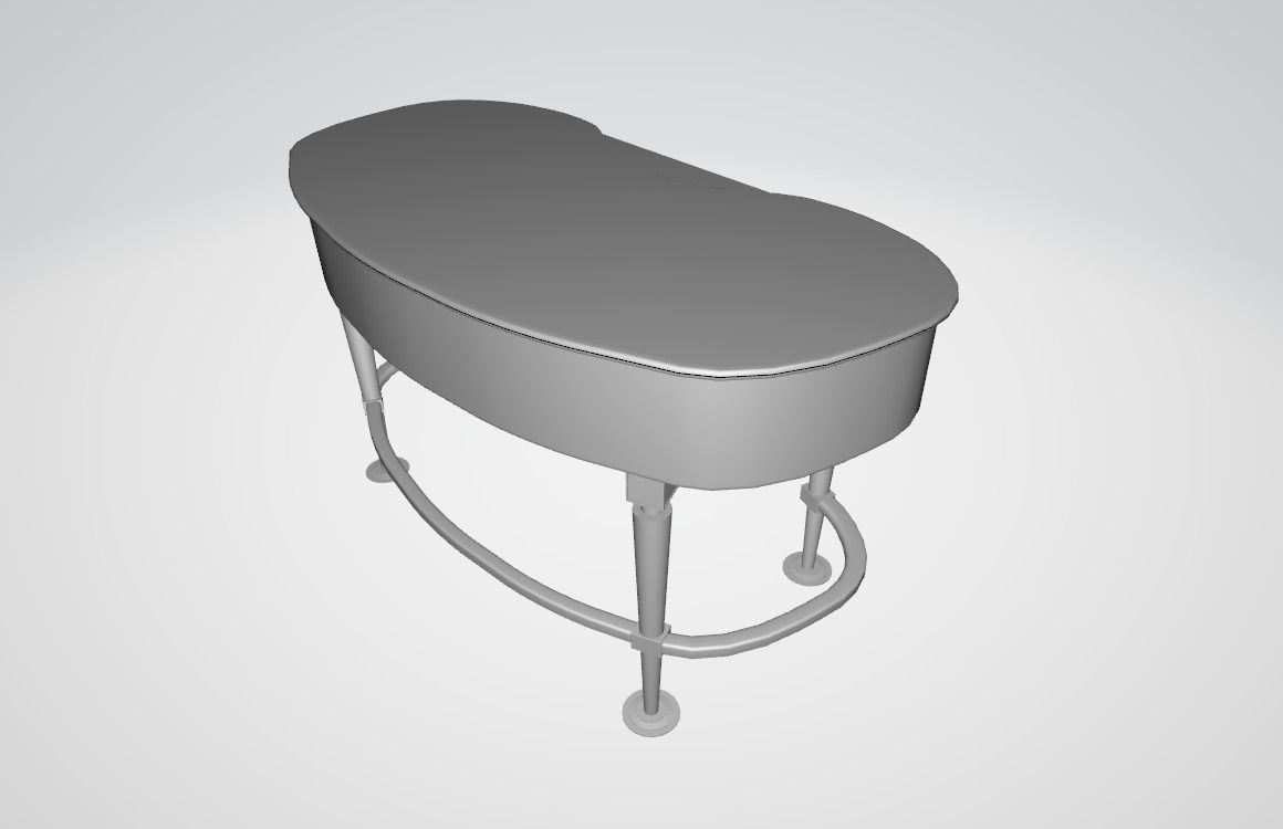 Ataturk Room Assets In Dolmabahce Low-poly 3D model_2