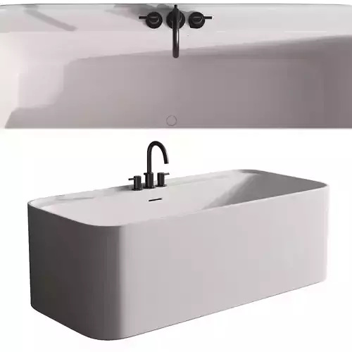 Copenhagen Bath YUNO by Fauset Omnires Y set 3D model