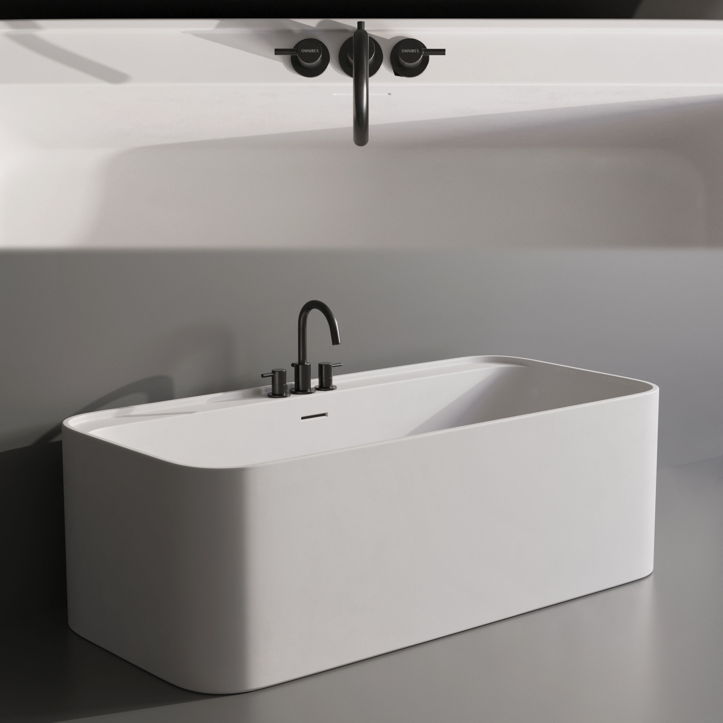 Copenhagen Bath YUNO by Fauset Omnires Y set 3D model_1