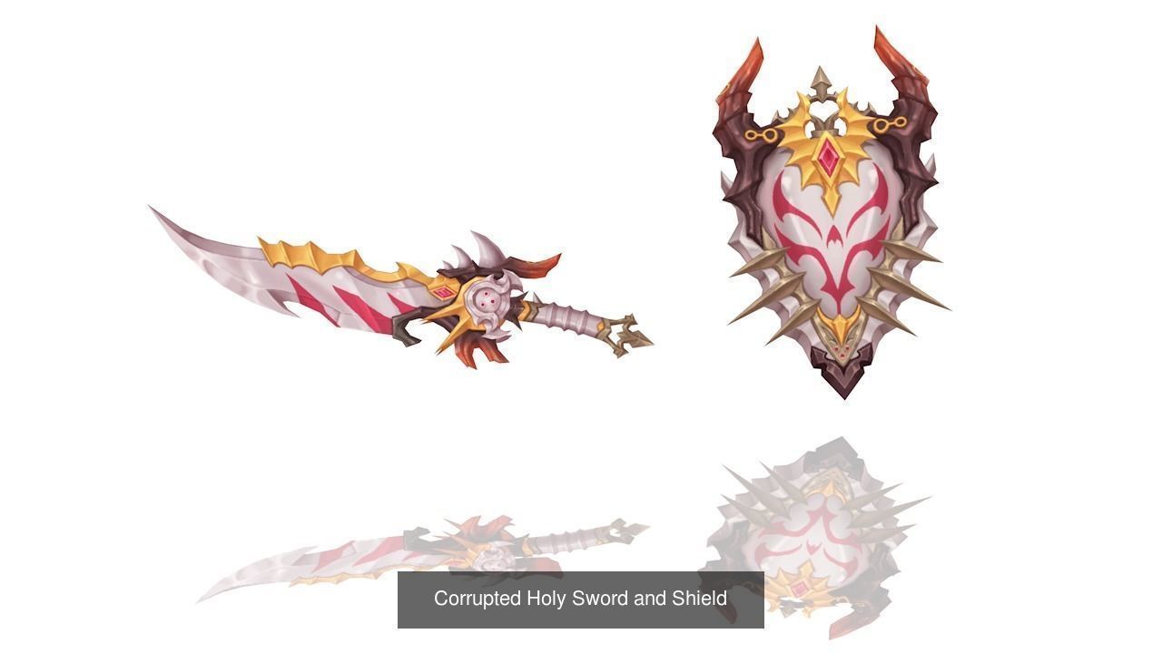 Corrupted Holy Weapons 3D Model Collection_11