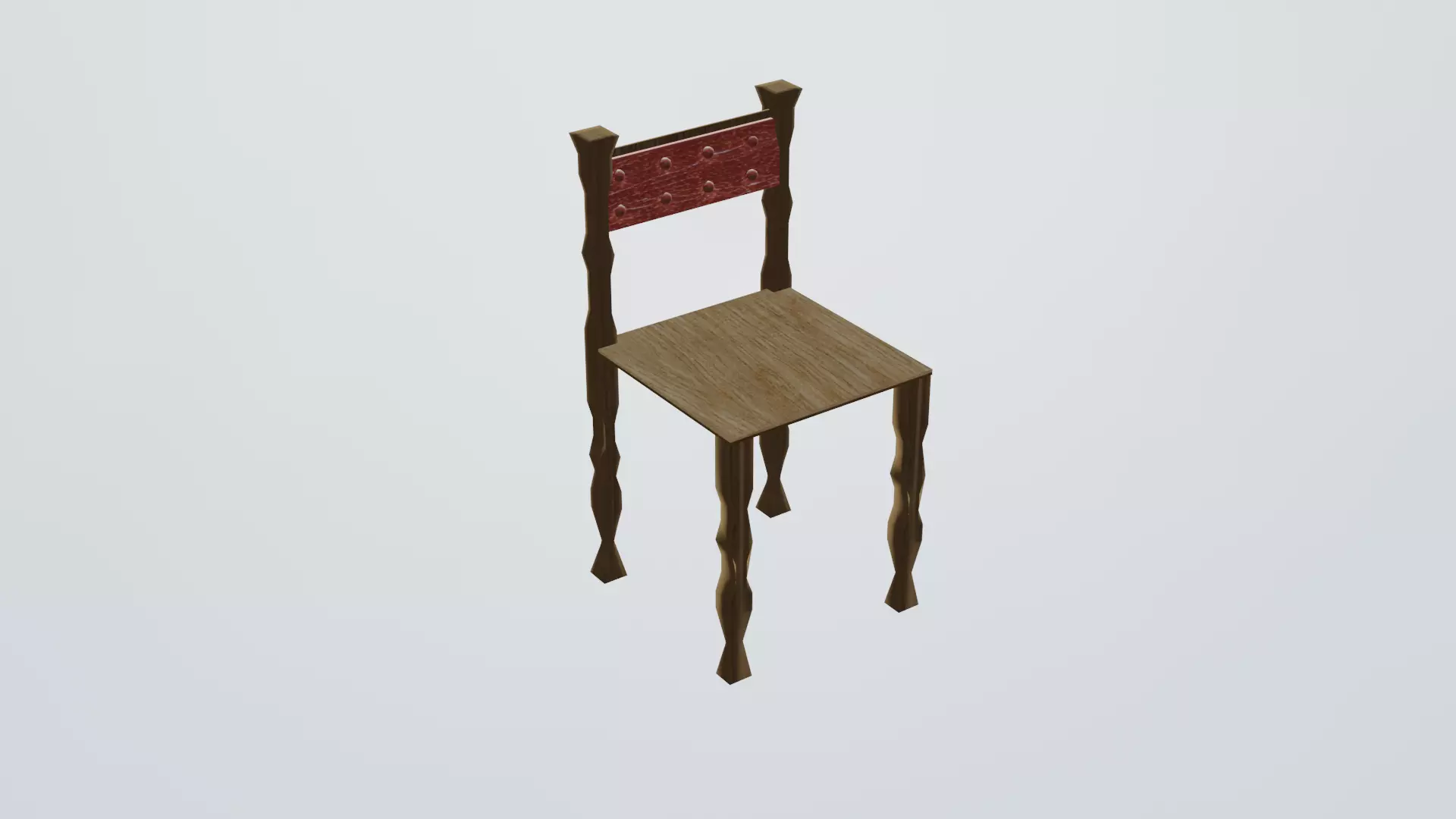 chair wooden Free 3D model