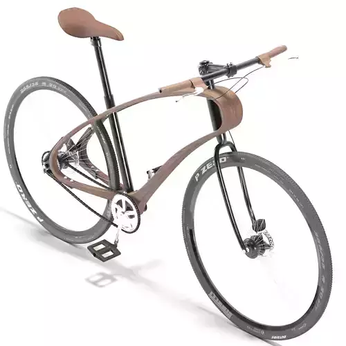 r gh handmade bicycle 3D model