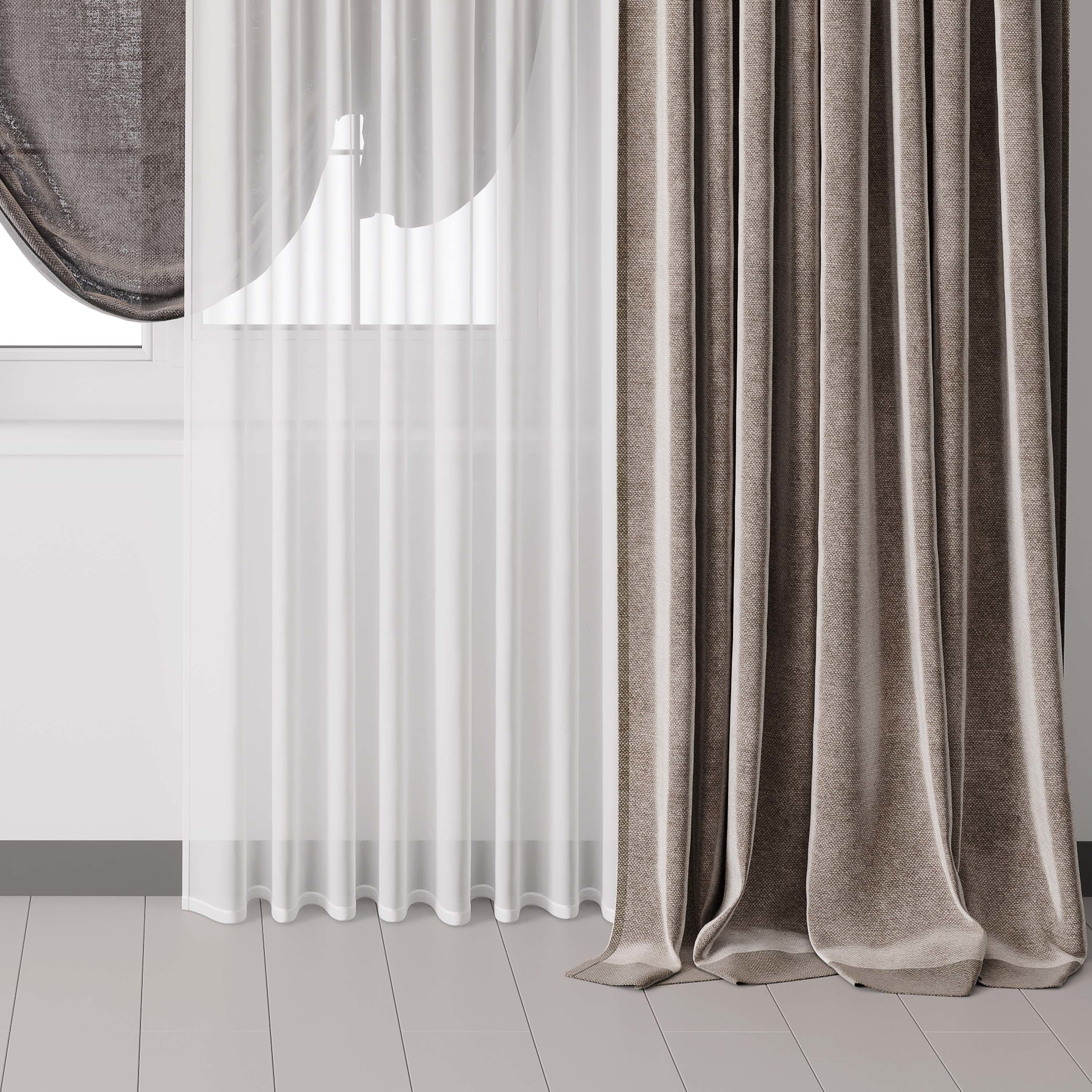 Hadi curtains 59 with Roman curtain 3D model_3