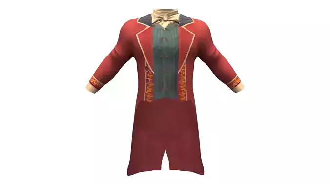 Mens Circus Master Steampunk Frag Coat