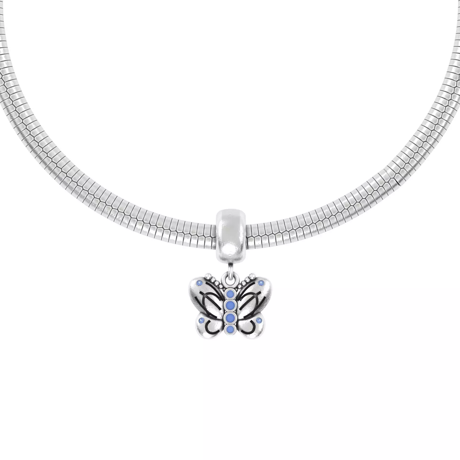 Butterfly Charm 3D print model_0