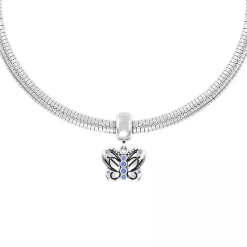 Butterfly Charm 3D print model