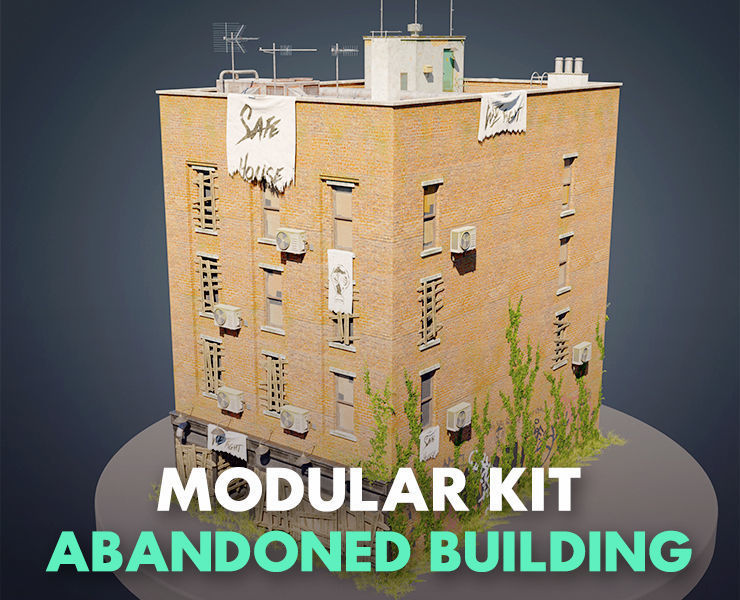 Abandoned city street collection _6