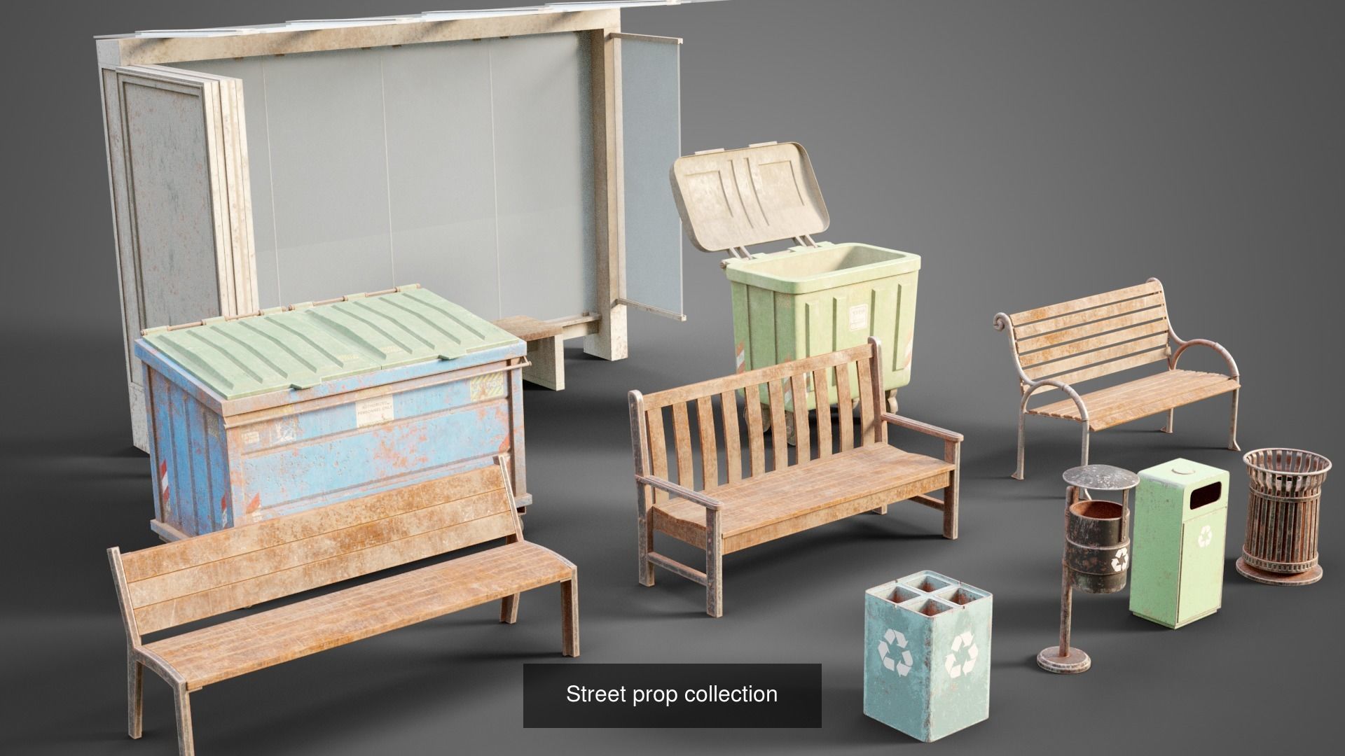 Abandoned city street collection _1