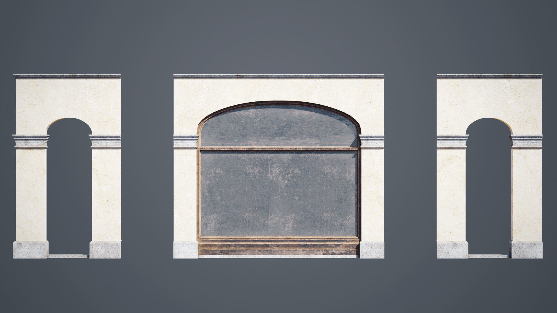 Abandoned city street collection _19