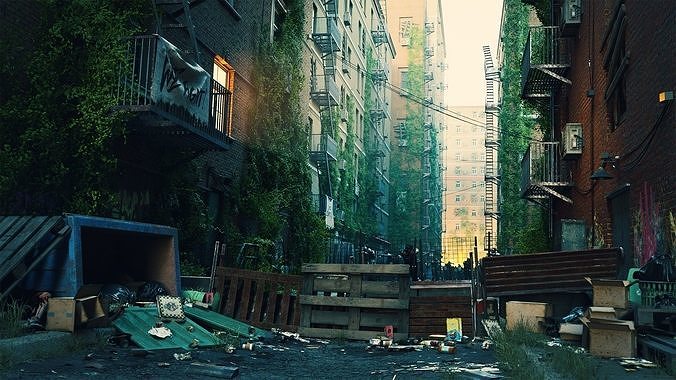 Abandoned city street collection 