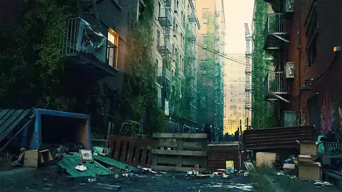 Abandoned city street collection 
