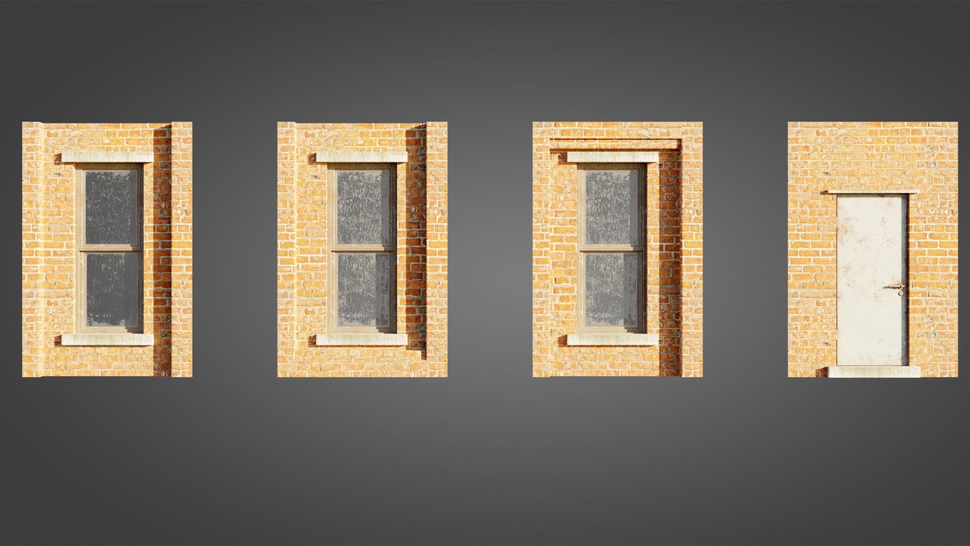 Abandoned city street collection _13