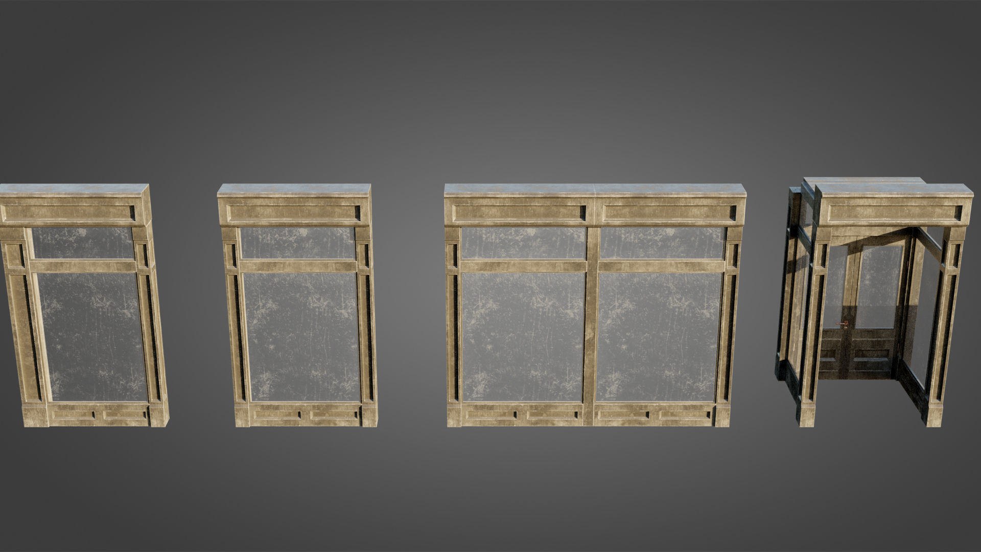 Abandoned city street collection _14