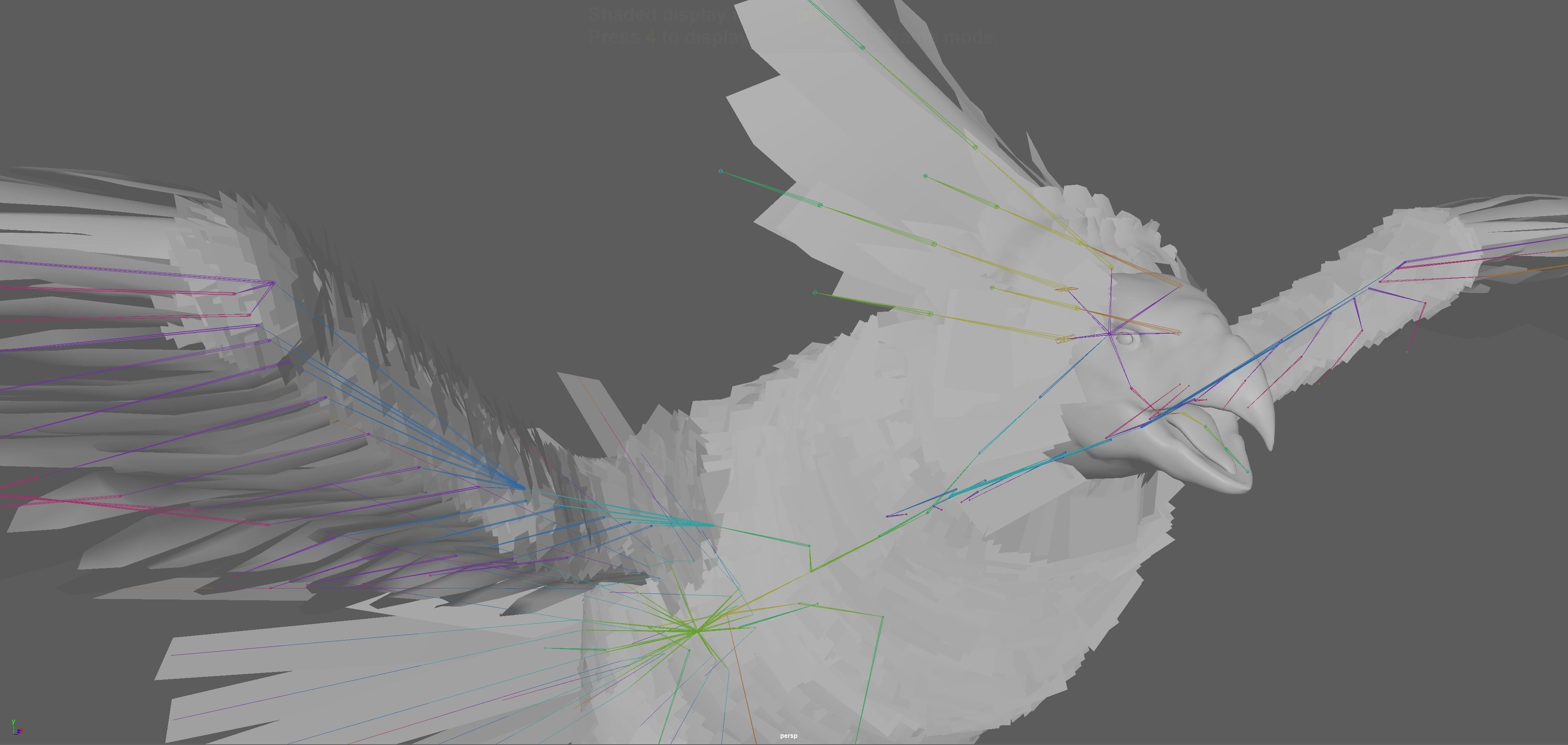  Phoenix Beautiful Rig 3D model_12