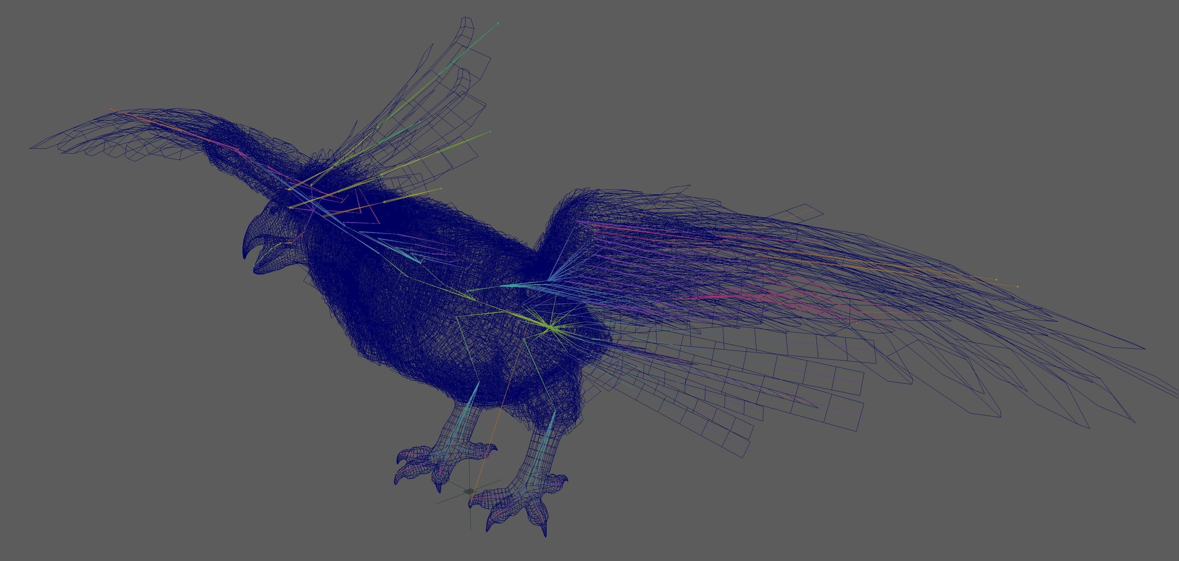  Phoenix Beautiful Rig 3D model_14