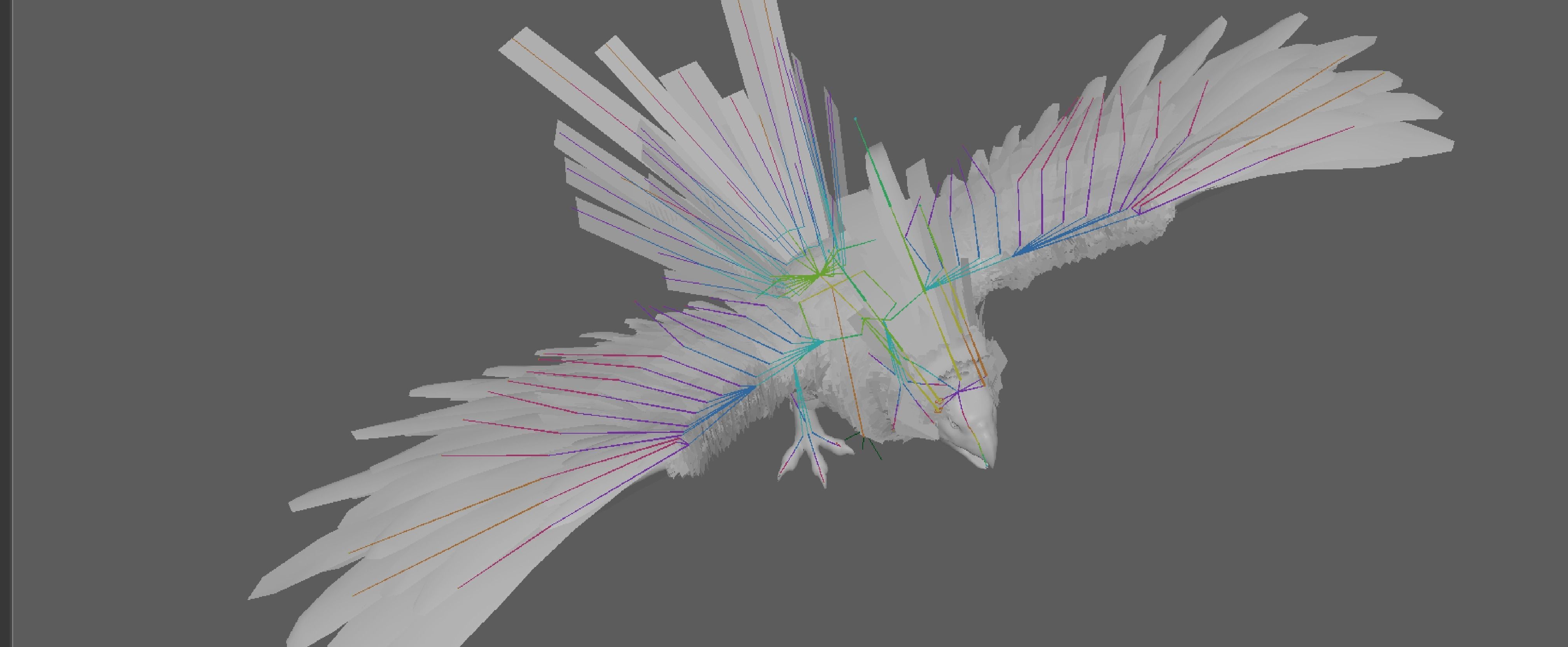  Phoenix Beautiful Rig 3D model_9