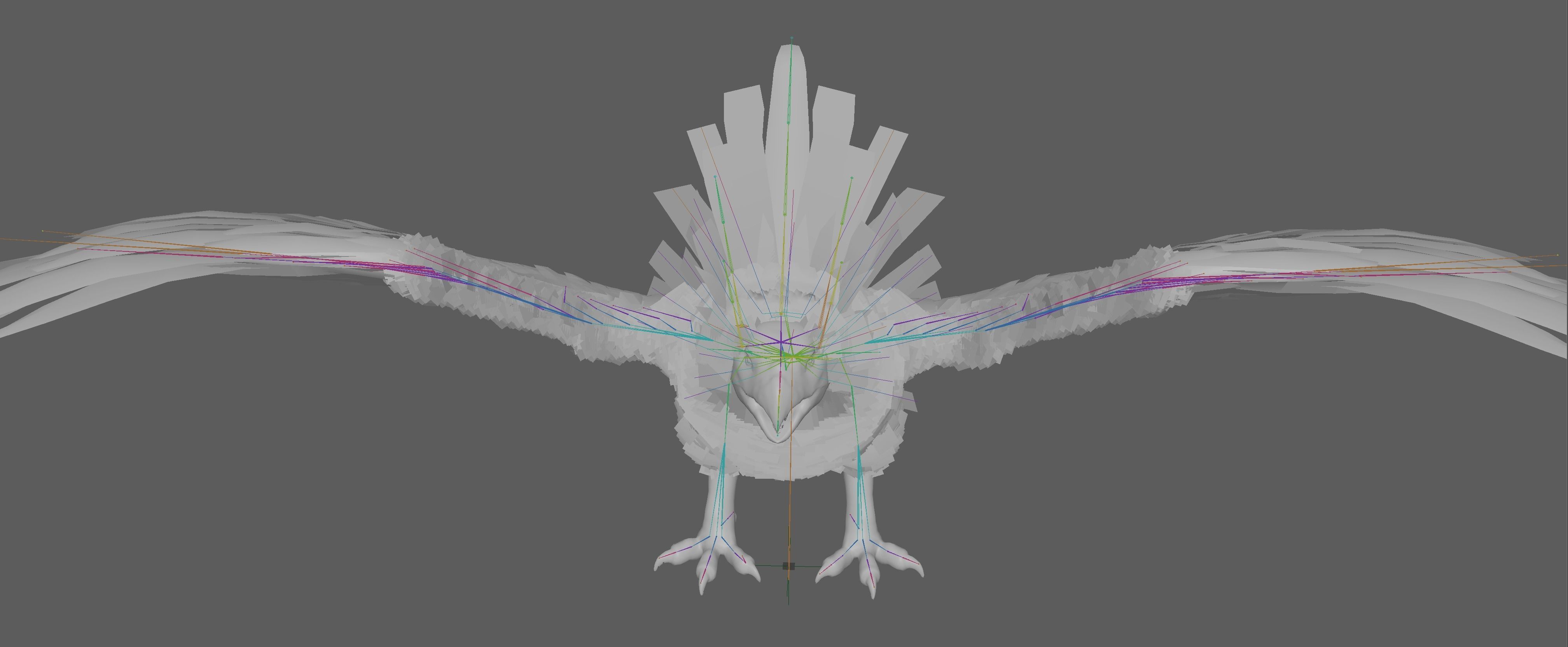  Phoenix Beautiful Rig 3D model_15