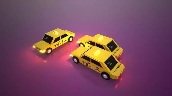 Voxel Taxi Design 