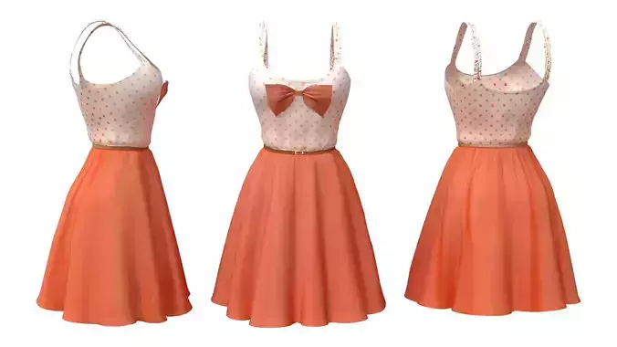 Summer Dress with Bow