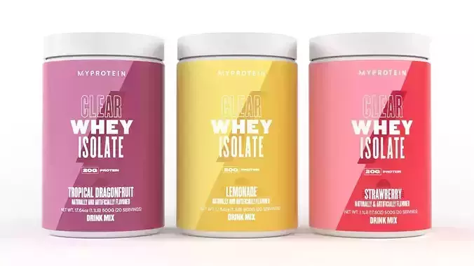 Protein Powder 3D model