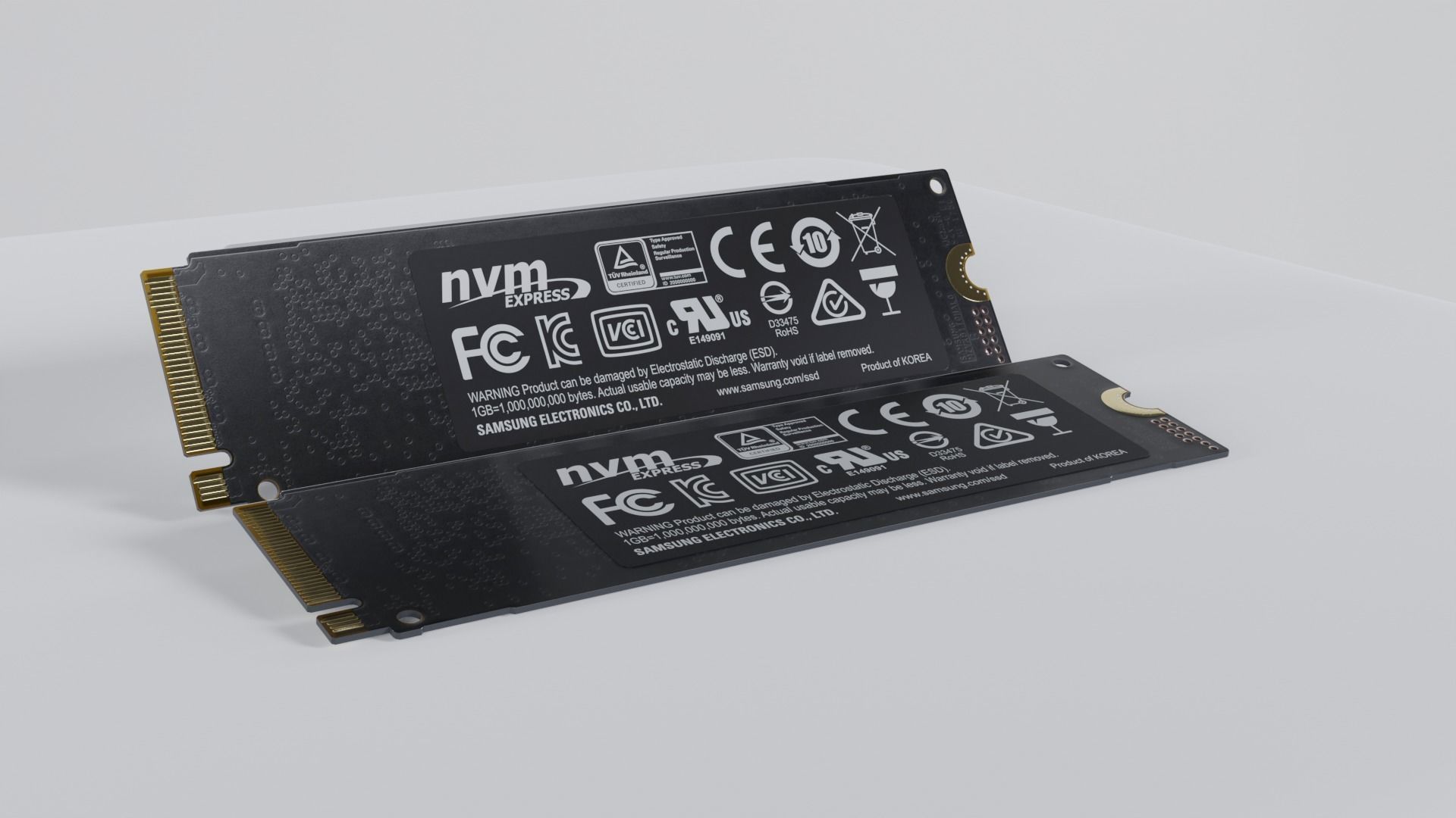 970 EVO Plus NVMe M2 SSD 2TB 3D model_6