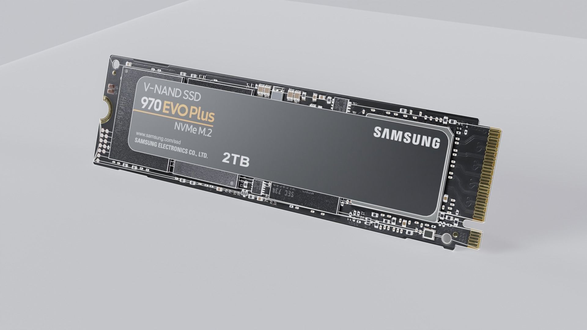 970 EVO Plus NVMe M2 SSD 2TB 3D model_13