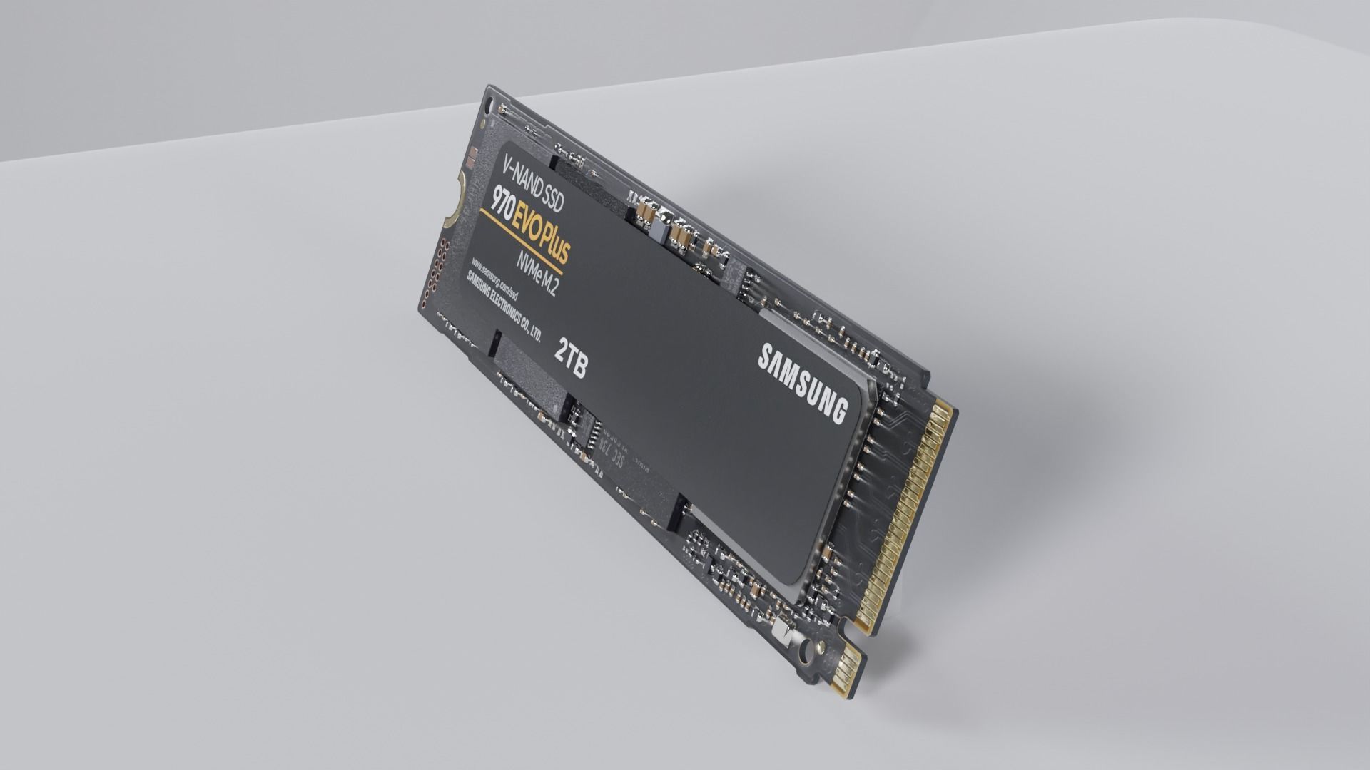 970 EVO Plus NVMe M2 SSD 2TB 3D model_8