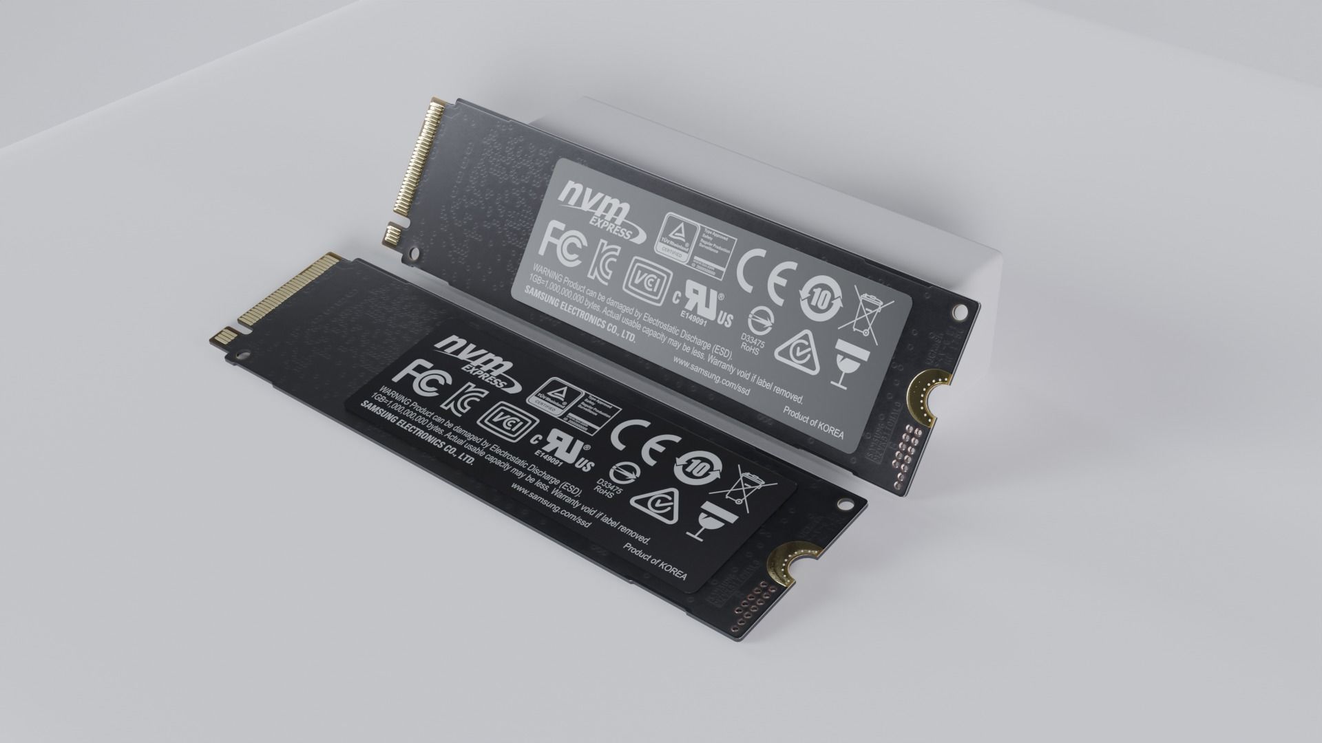 970 EVO Plus NVMe M2 SSD 2TB 3D model_4