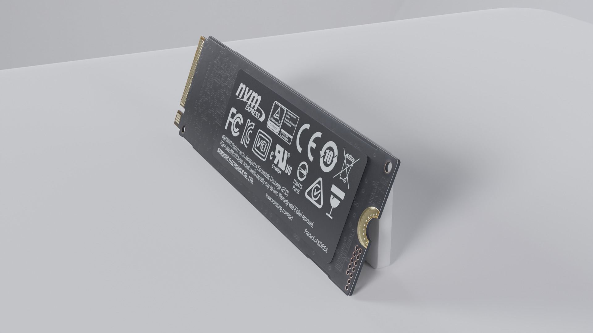 970 EVO Plus NVMe M2 SSD 2TB 3D model_16