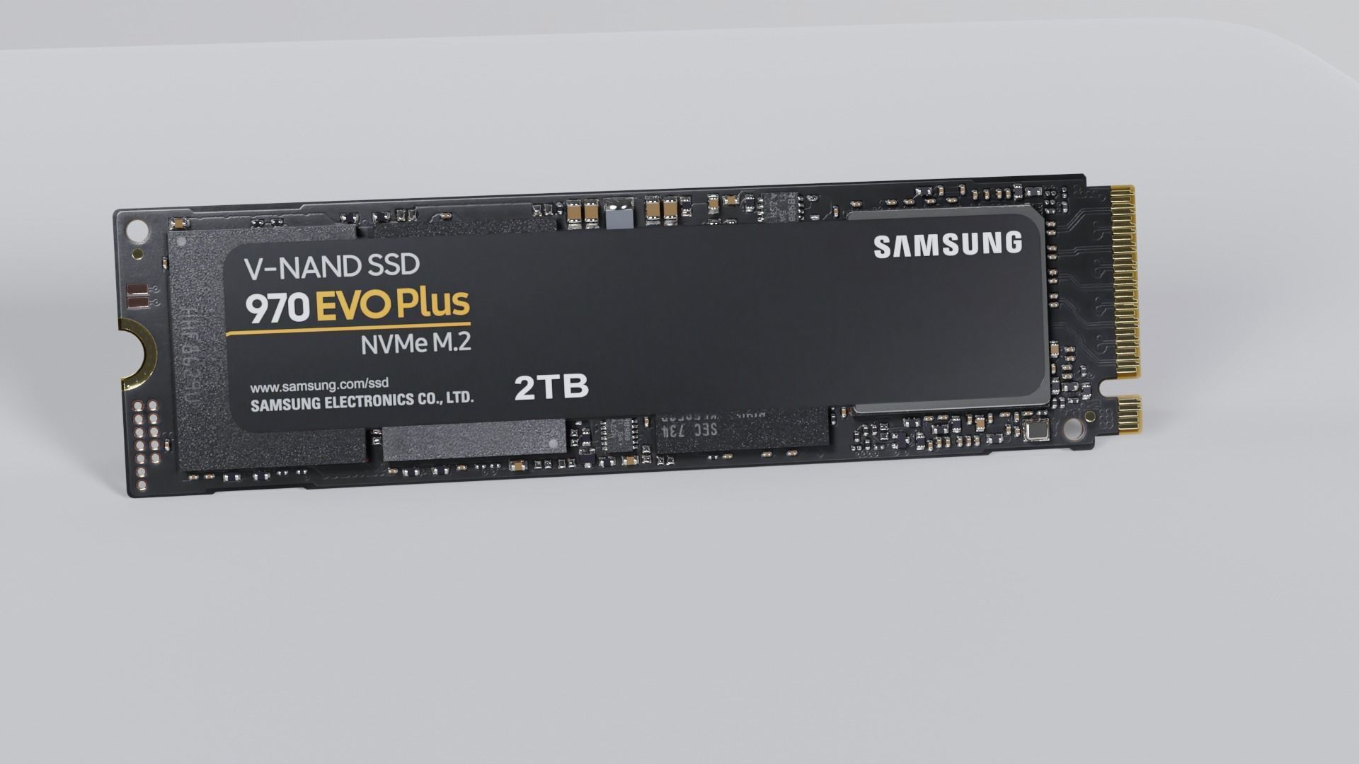 970 EVO Plus NVMe M2 SSD 2TB 3D model_10