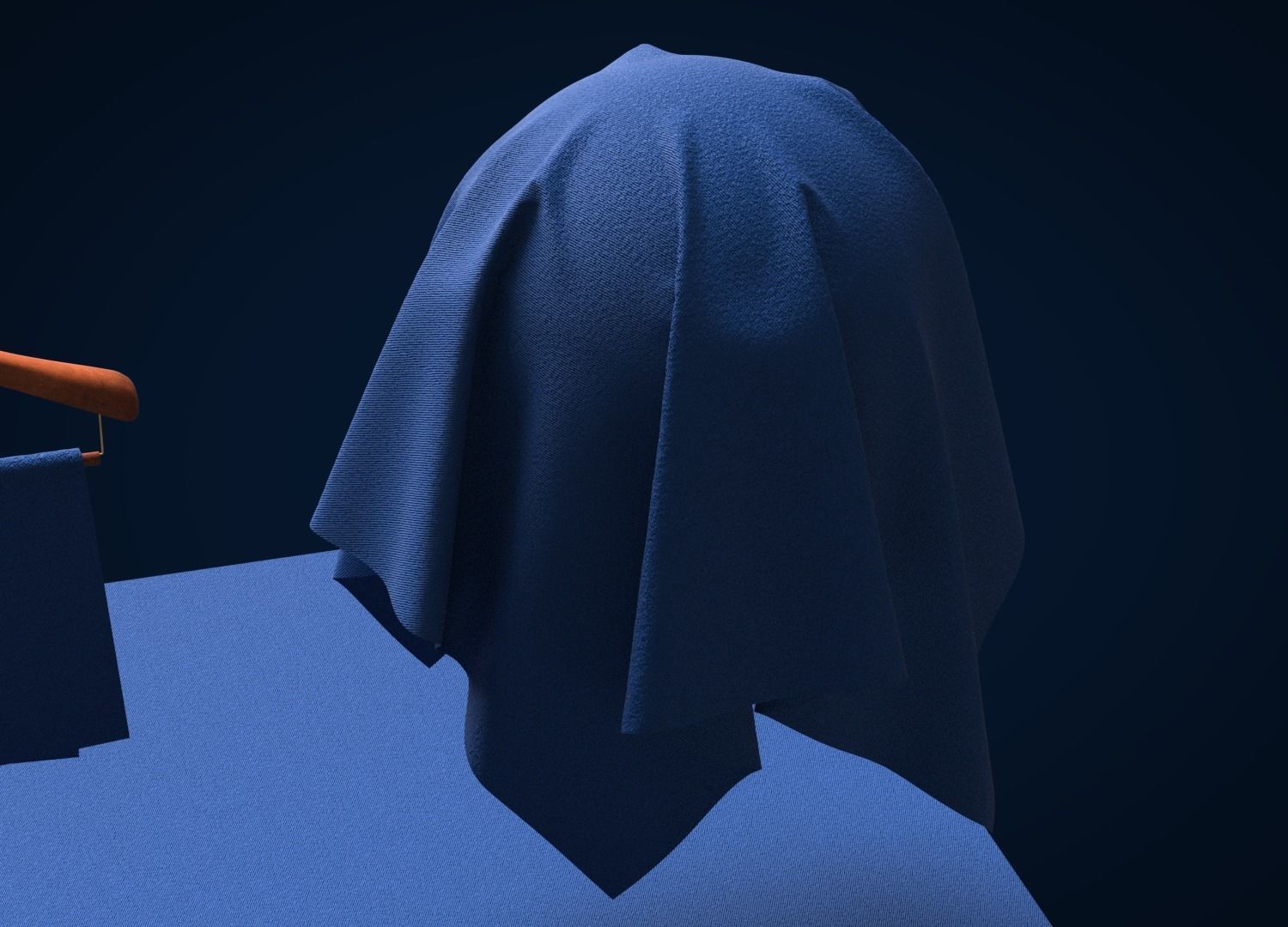 Cotton Heavy Twill Fabric 3D model_4