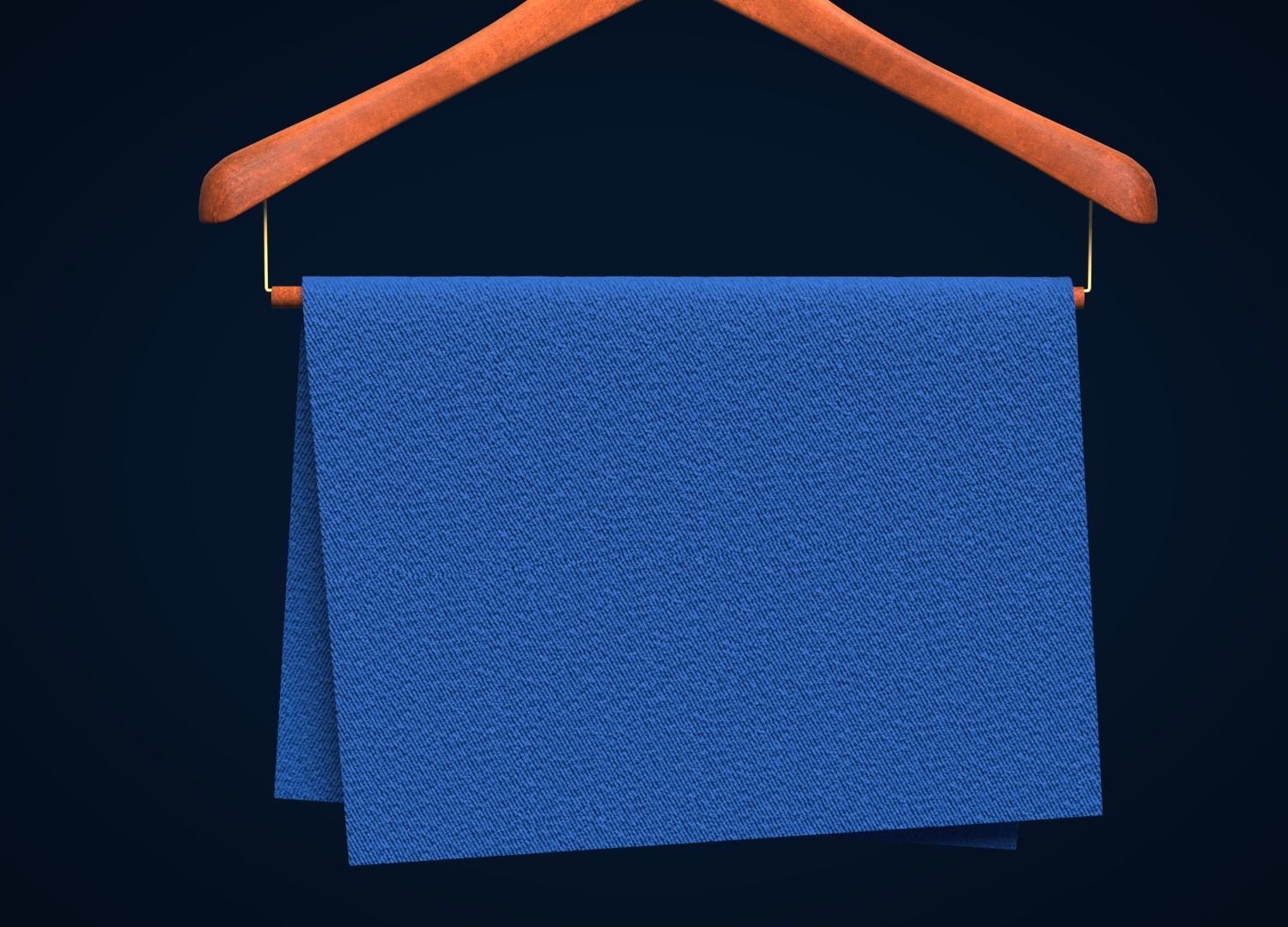 Cotton Heavy Twill Fabric 3D model_2