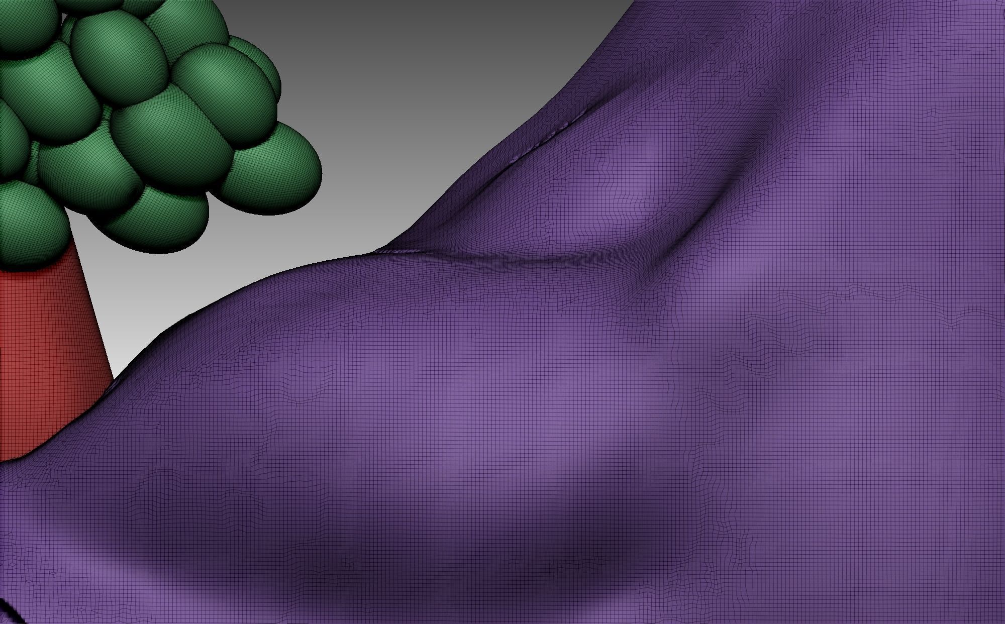 Faun Afternoon Rest bas relief  3D print model_14