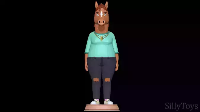 Hollyhock - Bojack Horseman 3D print model