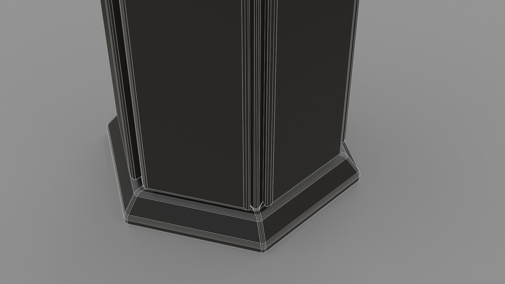 Ramadan Lantern Lamp Low-poly 3D model_10