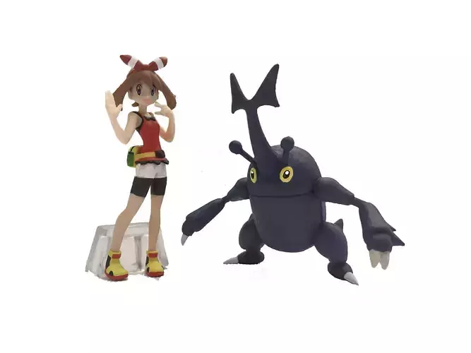 Heracross figure 3D print model