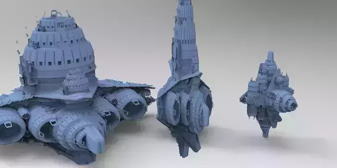 Star Freighter Grand battleship 3 designs