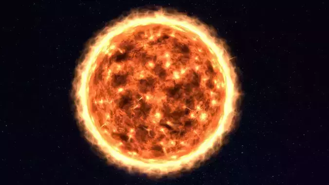 SUN STAR 3D model