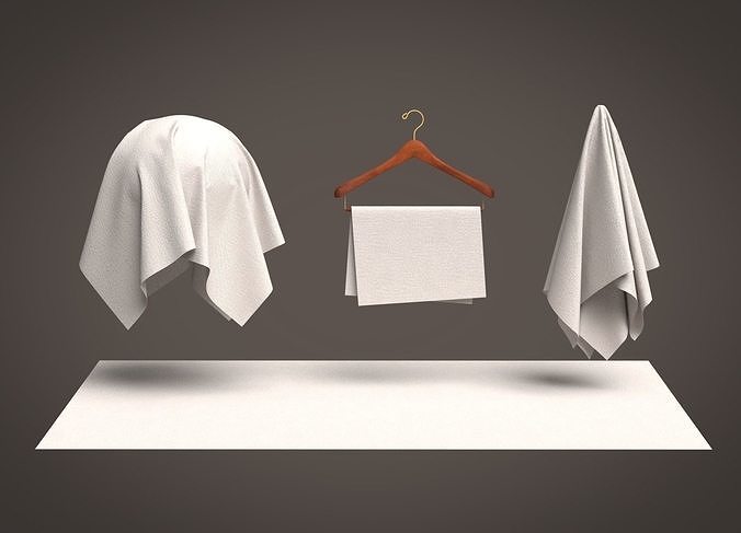 Cotton Twill Fabric 3D model
