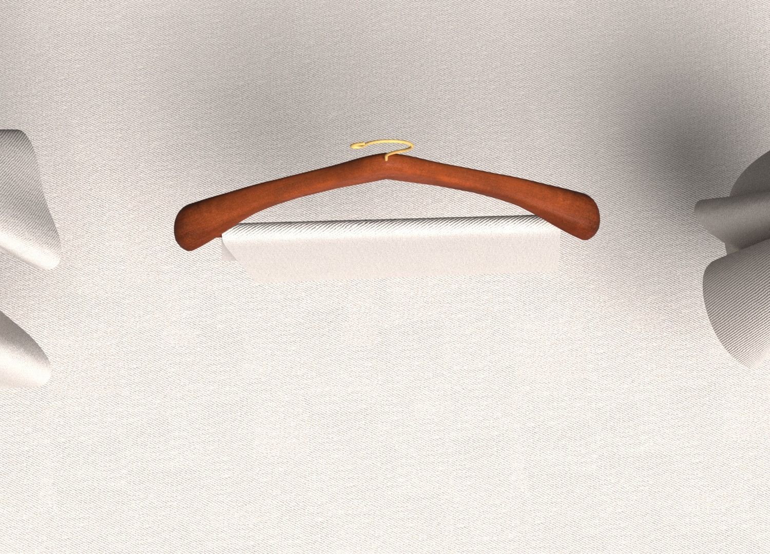 Cotton Twill Fabric 3D model_3