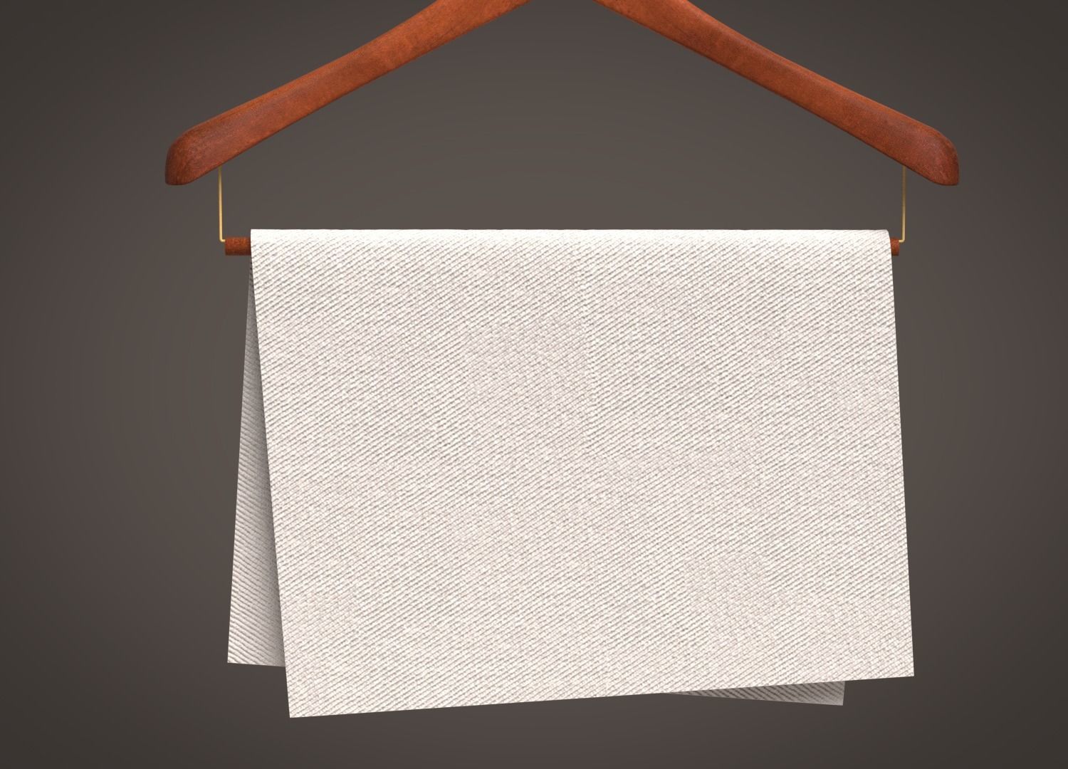 Cotton Twill Fabric 3D model_2