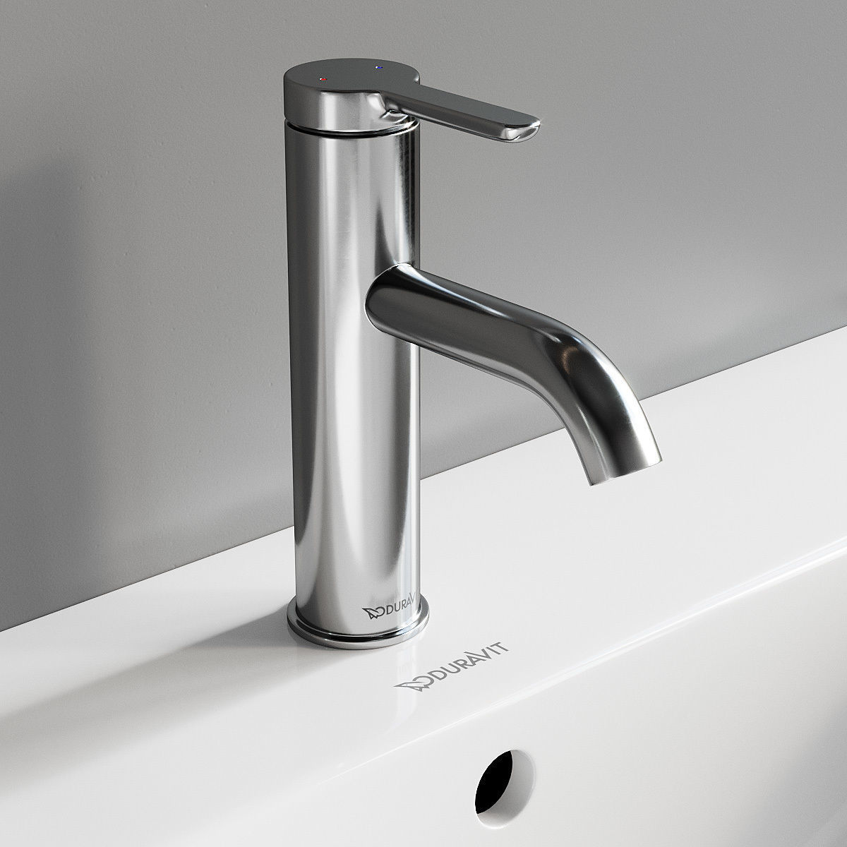 Duravit L-Cube Vanity Unit Set 4 3D model_3