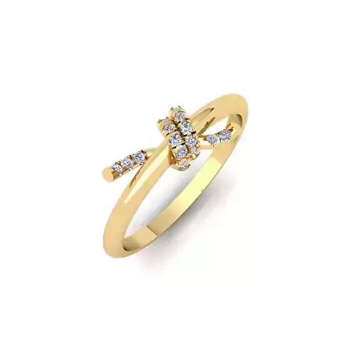 Unique Ring 3d Model and Render Detail