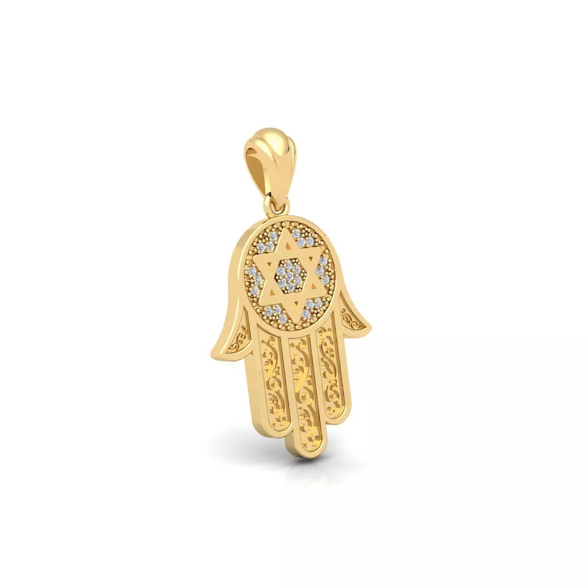 Hansa Pendent 3d Model and Render  3D print model_0