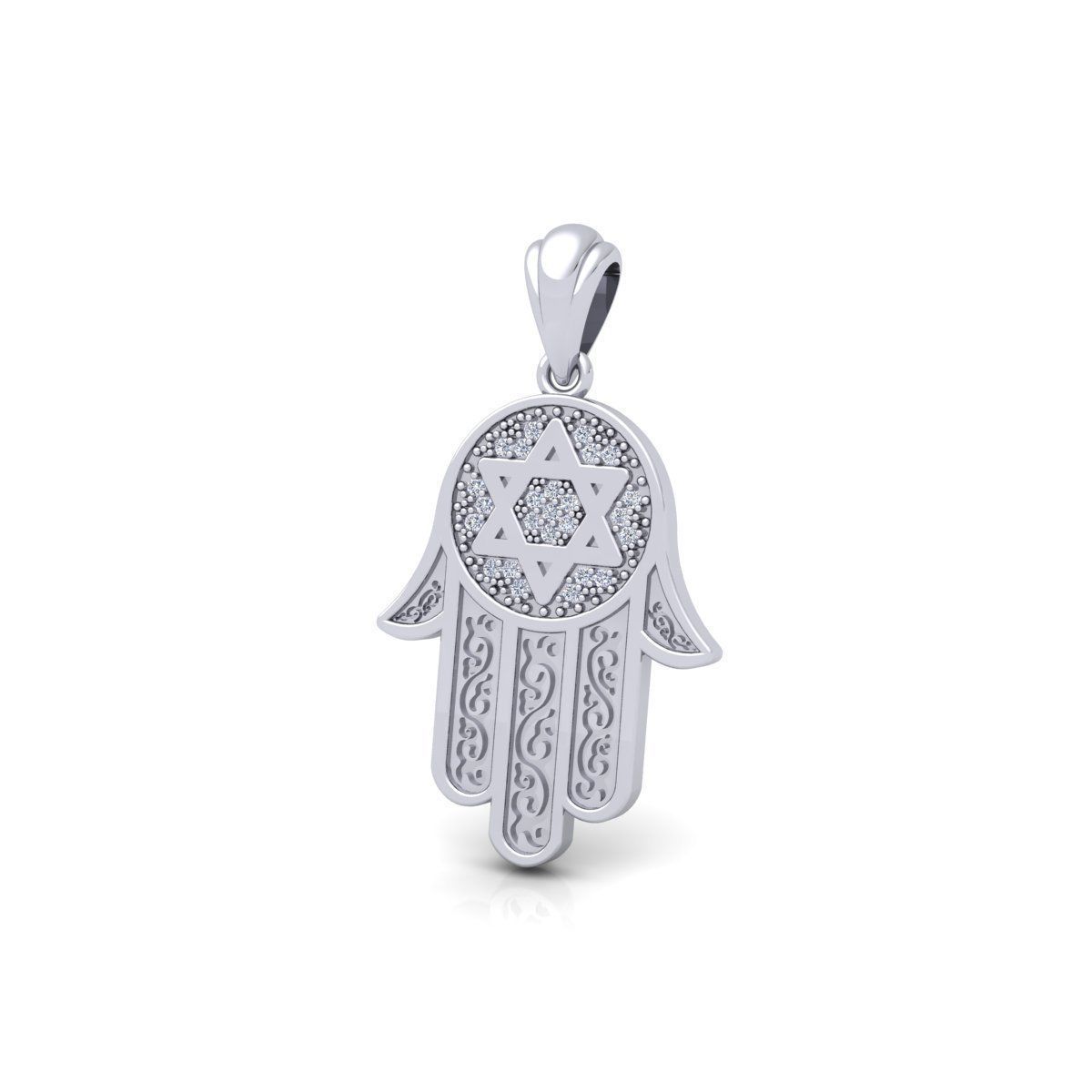 Hansa Pendent 3d Model and Render  3D print model_12