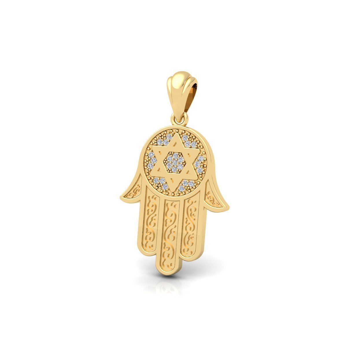 Hansa Pendent 3d Model and Render  3D print model_10