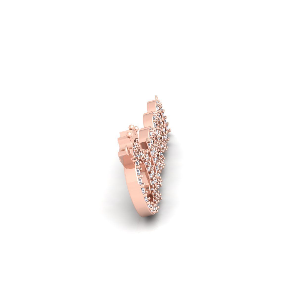 Queen Pendent 3d Model and Render Detail 3D print model_4