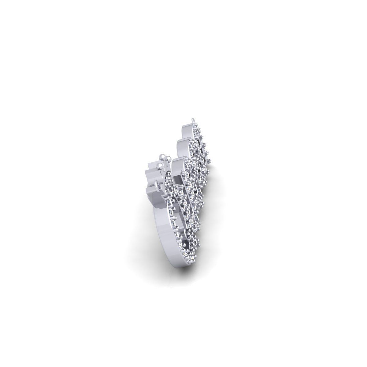 Queen Pendent 3d Model and Render Detail 3D print model_5