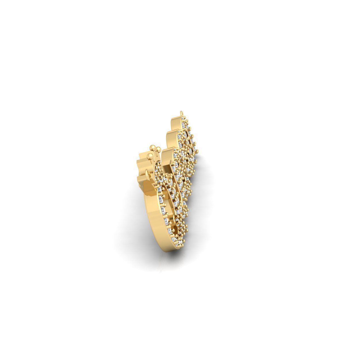 Queen Pendent 3d Model and Render Detail 3D print model_3